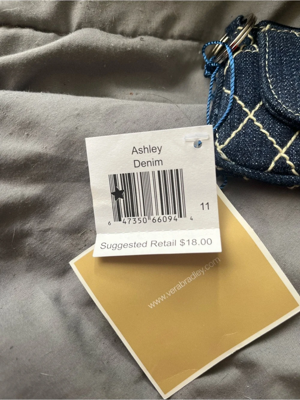 Vera Bradley stylish denim